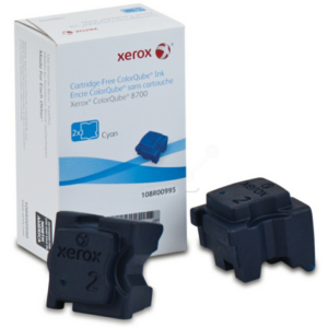 Xerox 108R00995 Dry ink in color-stix cyan, 2x4.200 pages Pack=2 for Xerox ColorQube 8700/8900
