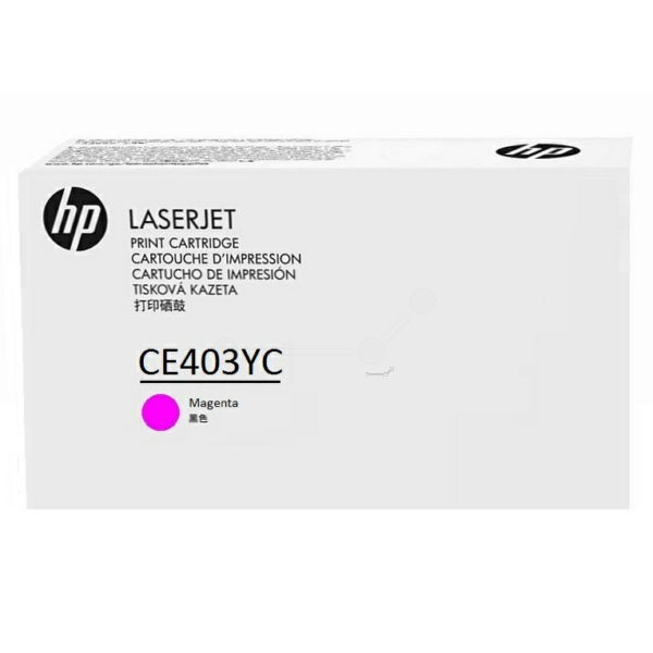 HP CE403YC/507A Toner cartridge magenta extra High-Capacity Contract, 7.800 pages ISO/IEC 19798 for HP LaserJet EP 500