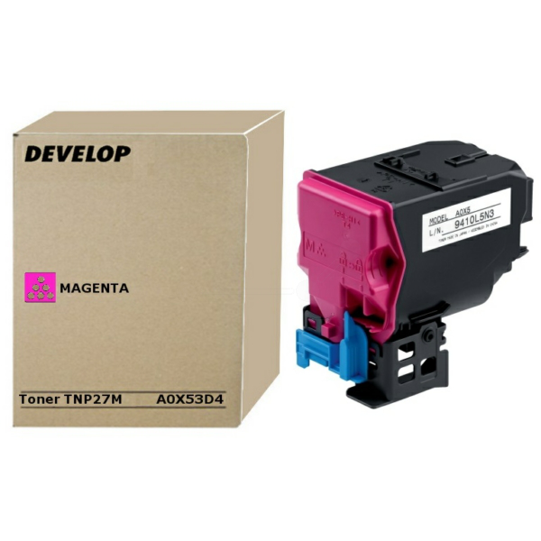 Develop A0X53D4/TNP-27M Toner magenta, 4.500 pages for Develop Ineo + 25