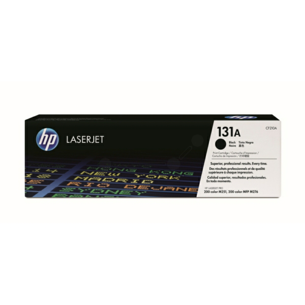 HP CF210A/131A Toner cartridge black, 1.600 pages ISO/IEC 19798 for HP Pro 200