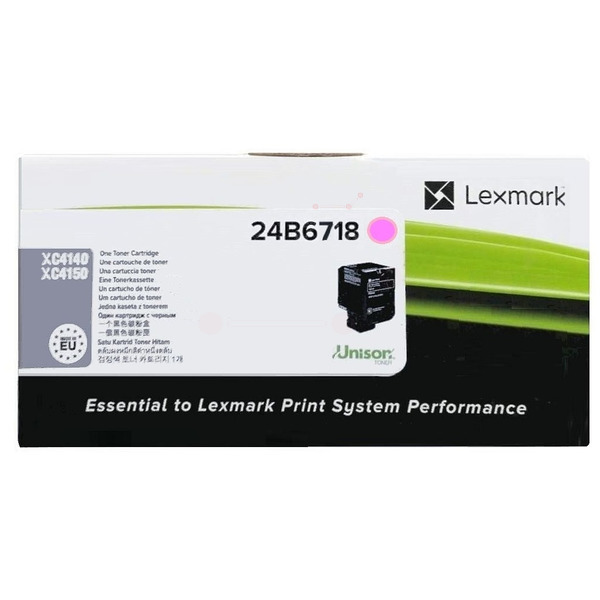 picture Lexmark 24B6718 Toner-kit magenta, 13.000 pages ISO/IEC 19752 for Lexmark XC 4150