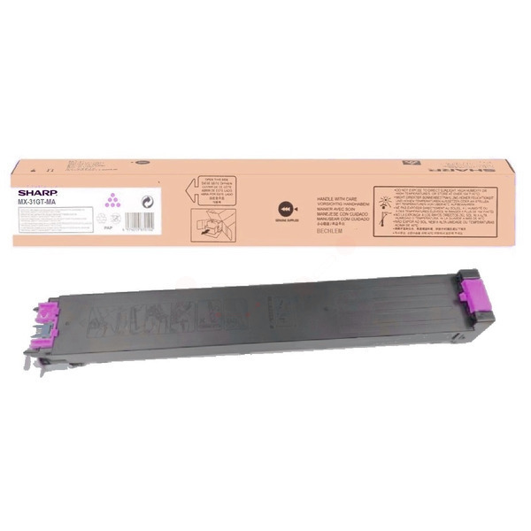 Sharp MX-31GTMA Toner magenta, 15.000 pages ISO/IEC 19752 for Sharp MX 2600 N/4100