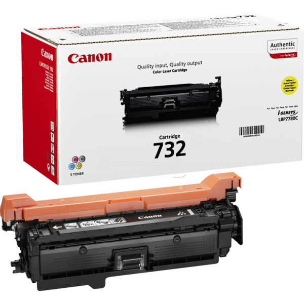 Canon 6260B002/732Y Toner cartridge yellow, 6.400 pages ISO/IEC 19798 for Canon LBP-5480/7780