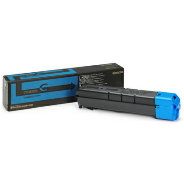 Kyocera 1T02K9CNL0/TK-8705C Toner-kit cyan, 30.000 pages ISO/IEC 19798 for KM TASKalfa 6550