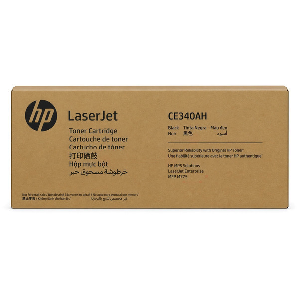 HP CE340AH/651A Toner cartridge black Contract, 13.500 pages ISO/IEC 19798 for HP LaserJet 700 M775