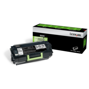 Lexmark 52D2X0E/522X Toner-kit black extra High-Capacity return program, 45.000 pages ISO/IEC 19798 for Lexmark MS 811