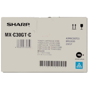 Sharp MXC-30GTC Toner-kit cyan, 6.000 pages ISO/IEC 19752 for Sharp MX-C 250 F