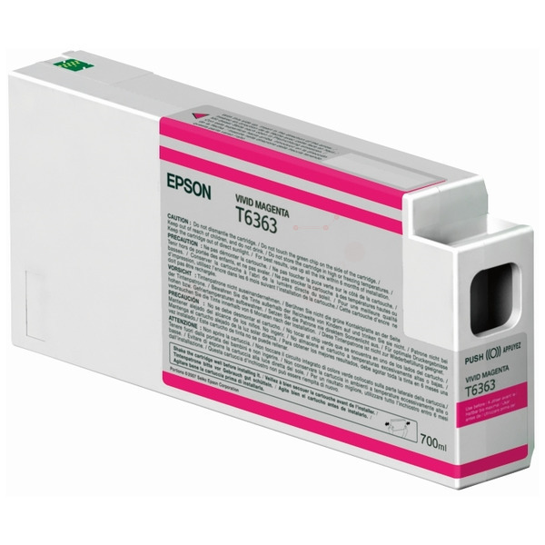 Epson C13T636300/T6363 Ink cartridge magenta 700ml for Epson Stylus Pro WT 7900/7700/7890/7900