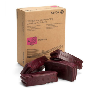 Xerox 108R00834 Dry ink in color-stix magenta Contract, 4x9.250 pages Pack=4 for Xerox ColorQube 9200