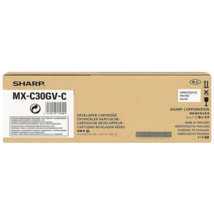 Sharp MXC-30GVC Developer cyan, 45.000 pages for Sharp MX-C 250 F