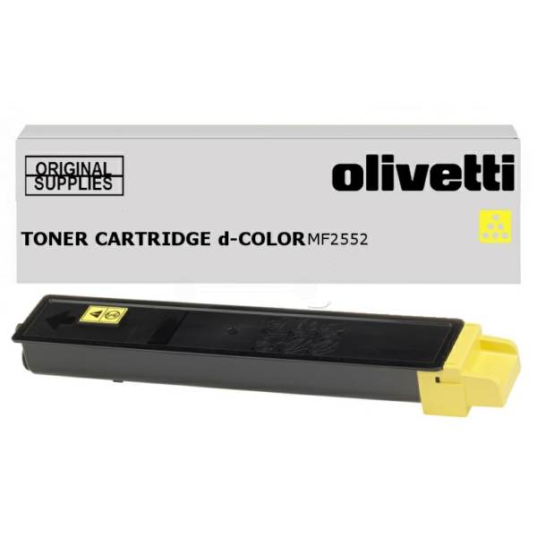 Olivetti B1067 Toner-kit yellow, 6.000 pages/5% for Olivetti d-Color MF 2552
