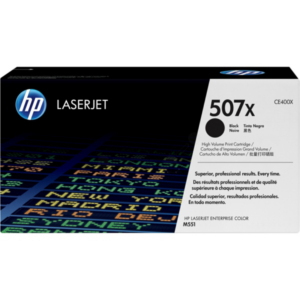 HP CE400X/507X Toner cartridge black high-capacity, 11.000 pages ISO/IEC 19798 for HP LaserJet EP 500