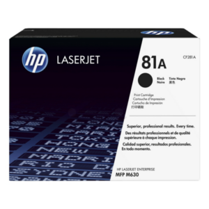 HP CF281A/81A Toner cartridge black, 10.500 pages ISO/IEC 19752 for HP LaserJet M 604/606/630