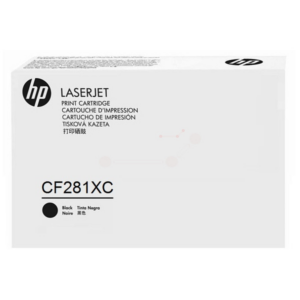 HP CF281XC/81XC Toner cartridge black Contract, 25.000 pages ISO/IEC 19752 for HP LaserJet M 606/630