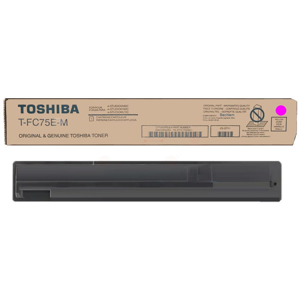 Toshiba 6AK00000253/T-FC75EM Toner magenta, 35.400 pages/5% for Toshiba E-Studio S 5560