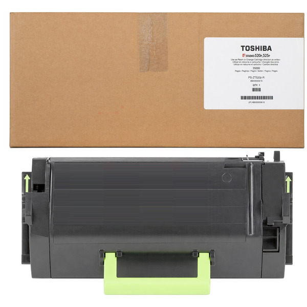 Toshiba 6B000000619/T-520P-R Toner-kit return program, 35.000 pages for Toshiba E-Studio 520 P