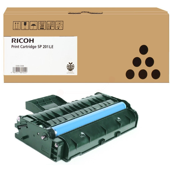 Ricoh 407255/TYPE SP201LE Toner cartridge, 1.500 pages ISO/IEC 19798 for Ricoh Aficio SP 201
