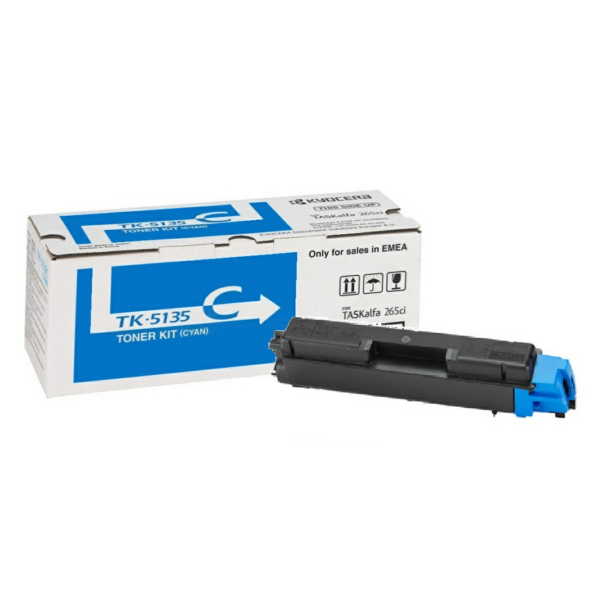 picture Kyocera 1T02PACNL0/TK-5135C Toner-kit cyan, 5.000 pages/5% for KM TASKalfa 265 ci