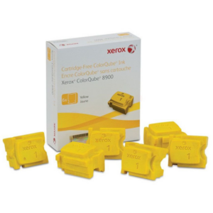 picture Xerox 108R01028 Dry ink in color-stix yellow, 6x2.800 pages Pack=6 for Xerox ColorQube 8900
