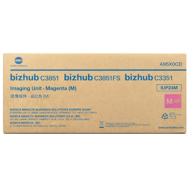 picture Konica Minolta A95X0CD/IUP-24M Drum unit magenta, 50.000 pages for KM Bizhub C 3351
