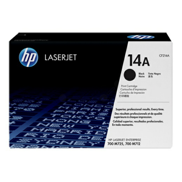 HP CF214A/14A Toner cartridge black, 10.000 pages ISO/IEC 19752 for HP LaserJet 700 M712