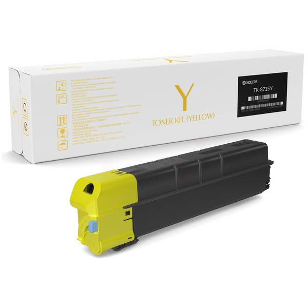 picture Kyocera 1T02XNANL0/TK-8735Y Toner-kit yellow, 40.000 pages/5% for KM TASKalfa 7052
