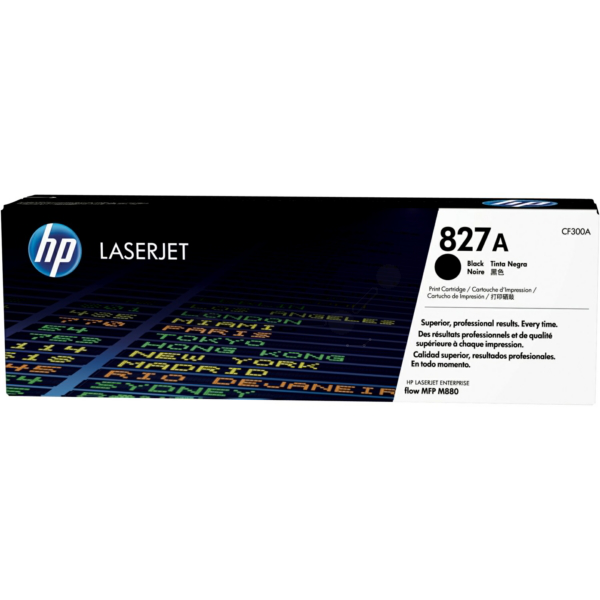 HP CF300A/827A Toner black, 29.500 pages ISO/IEC 19798 for HP Color LaserJet M 880