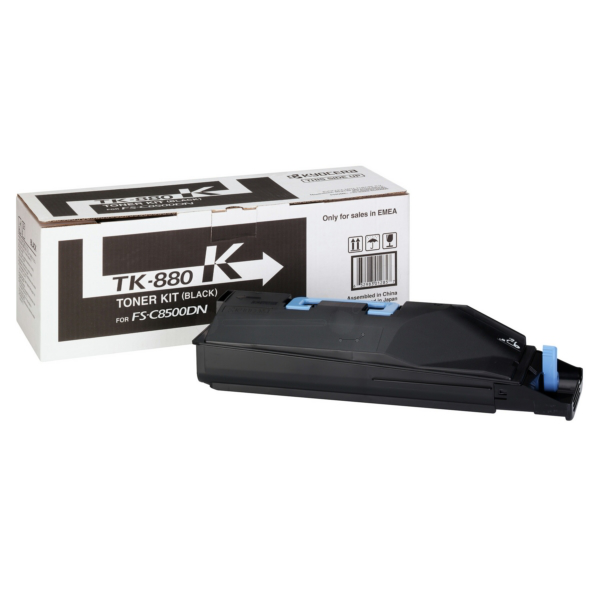 Kyocera 1T02KA0NL0/TK-880K Toner black, 25.000 pages ISO/IEC 19798 for Kyocera FS-C 8500