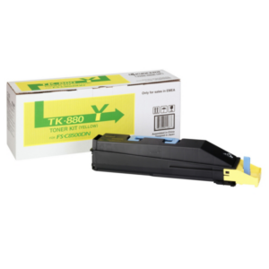 picture Kyocera 1T02KAANL0/TK-880Y Toner yellow, 18.000 pages ISO/IEC 19798 for Kyocera FS-C 8500