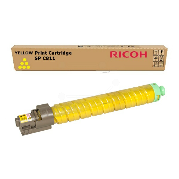 Ricoh 821218/SPC811 Toner yellow high-capacity, 15.000 pages/5% for Ricoh Aficio SP C 811