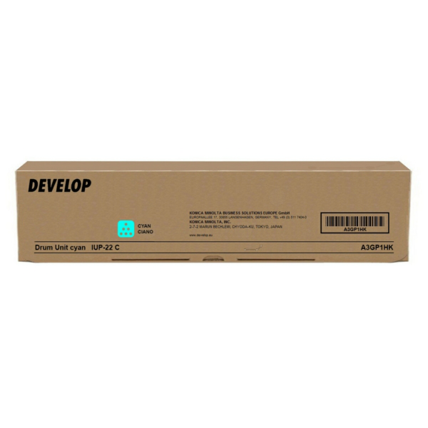Develop A3GP1HK/IUP-22C Drum unit cyan, 50.000 pages for Develop Ineo + 3350