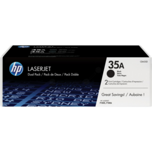 picture HP CB435AD/35A Toner cartridge black twin pack, 2x1.500 pages/5% Pack=2 for Canon LBP-3018
