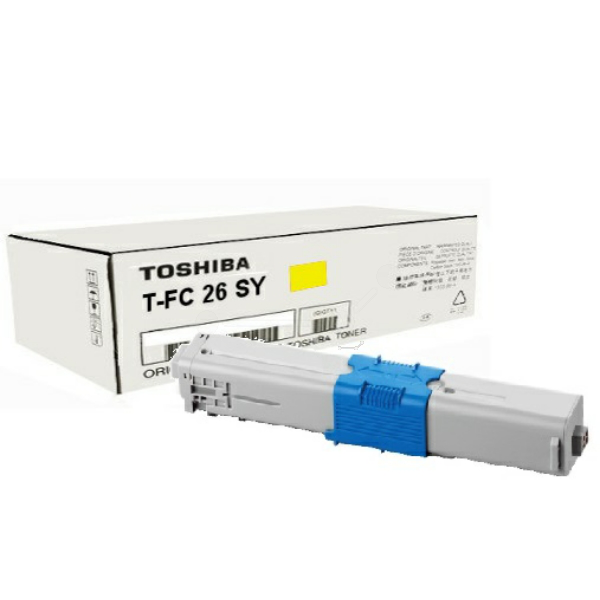 Toshiba 6B000000367/T-FC26SY Toner-kit yellow, 5.000 pages/6% for Toshiba E-Studio 222/224/262 CP/262 CS