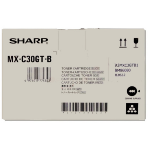 Sharp MXC-30GTB Toner-kit black, 6.000 pages ISO/IEC 19752 for Sharp MX-C 250 F