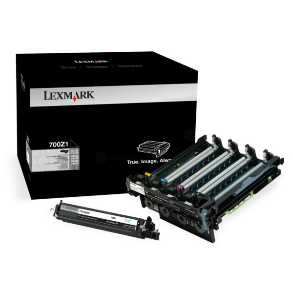 Lexmark 70C0Z10/700Z1 Drum kit black, 40.000 pages/5% for Lexmark C 2132/CS 310/CS 317/CX 310/CX 410