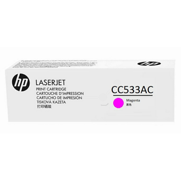 picture HP CC533AC/304A Toner cartridge magenta Contract, 2.800 pages ISO/IEC 19798 for HP CLJ CP 2025