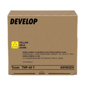 Develop A95W2D0/TNP-49Y Toner yellow, 12.000 pages for Develop Ineo + 3351