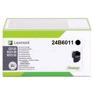 Lexmark 24B6011 Toner black, 6.000 pages for Lexmark C 2132
