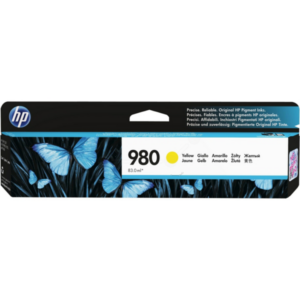 picture HP D8J09A/980 Ink cartridge yellow, 6.600 pages ISO/IEC 24711 83ml for HP OfficeJet X 555