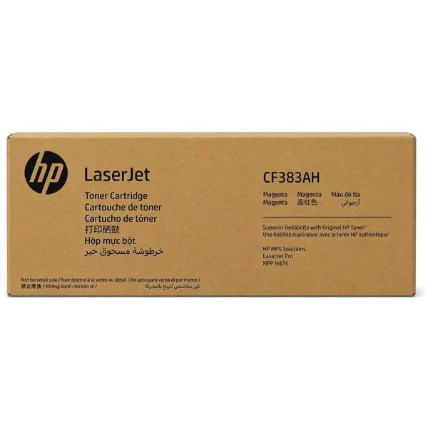 HP CF383AH/312A Toner cartridge magenta Contract, 2.700 pages ISO/IEC 19798 for HP CLJ Pro M 476
