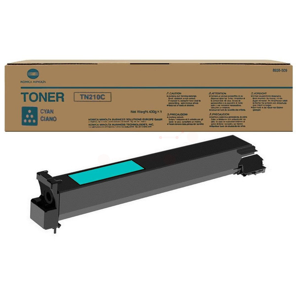 picture Konica Minolta 8938-512/TN-210C Toner cyan, 12.000 pages for KM bizhub C 250