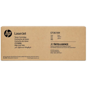 HP CF361XH/508X Toner cartridge cyan Contract, 9.500 pages ISO/IEC 19798 for HP CLJ M 552