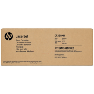 HP CF360XH/508X Toner cartridge black Contract, 12.500 pages ISO/IEC 19798 for HP CLJ M 552