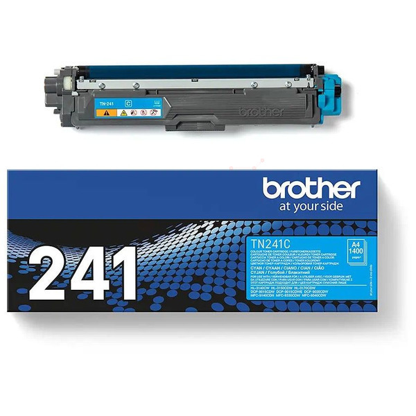 picture Brother TN-241C Toner-kit cyan, 1.400 pages ISO/IEC 19798 for Brother HL-3140