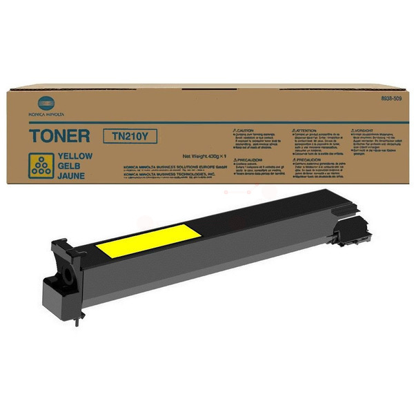 picture Konica Minolta 8938-510/TN-210Y Toner yellow, 12.000 pages for KM bizhub C 250