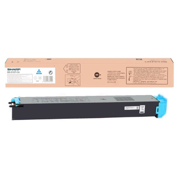 picture Sharp MX-51GTCA Toner cyan, 18.000 pages for Sharp MX 4112
