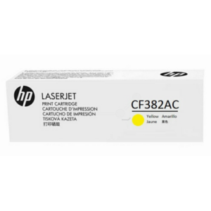 picture HP CF382AC/312A Toner cartridge yellow Contract, 2.700 pages ISO/IEC 19798 for HP CLJ Pro M 476