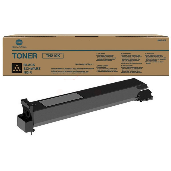 Konica Minolta 8938-509/TN-210K Toner black, 20.000 pages/5% for KM bizhub C 250