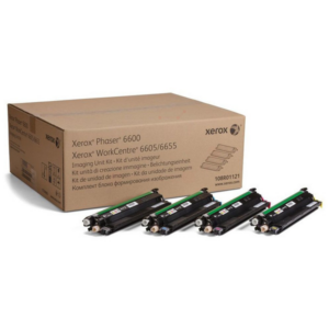 Xerox 108R01121 Drum kit multi pack Bk,C,M,Y, 4x60.000 pages ISO/IEC 19752 Pack=4 for Xerox Phaser 6600/VersaLink C 400
