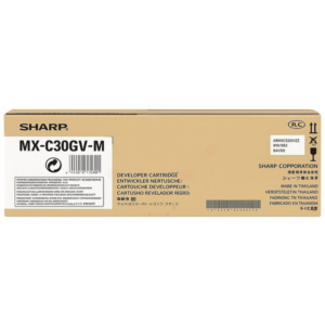 Sharp MXC-30GVM Developer magenta, 45.000 pages for Sharp MX-C 250 F